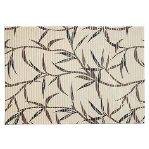 Tapete Antiderrapante Tropical 43cm x 65cm Bambu Marrom Kapazi
