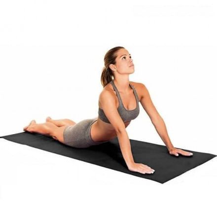 Tapete para Yoga Rolo 60cm x 10m Preto Kapazi