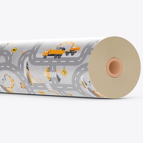 Tapete Brisa Infantil 130cm x 15m Em Obras Kapazi