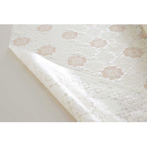 Toalha de Mesa Rolo 1,37m x 20m Colorida Flores Croche