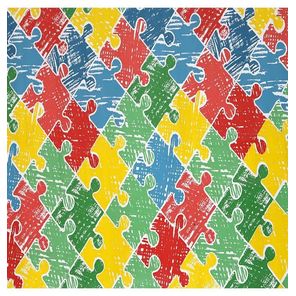 Piso Vinílico 0,7 mm Rolo com 12,5m² PAV0058 Quabra-cabeça Kapazi