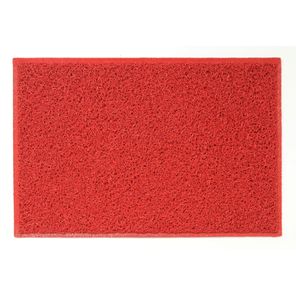 Tapete Vinil Silver 1,2m x 12m Base Fundida Vermelho Kapazi
