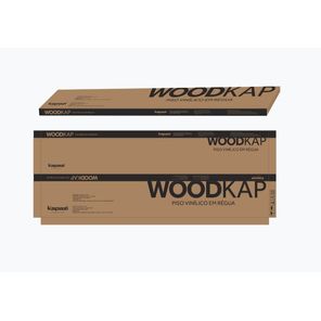 Piso Vinilico Woodkap 3mm em Placa Caixa 2,92m² PV09001 Carvalho Cairo Kapazi