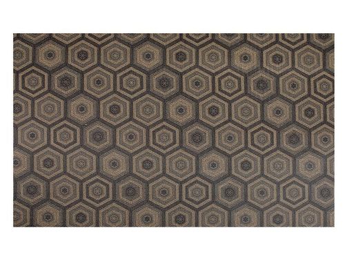 Passadeira Flex Antiderrapante Rolo 60cm x 15m Hexa Cinza Kapazi