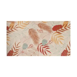 Passadeira Antiderrapante Flex Rolo 60cm x 15m Folhagem Colorida Kapazi