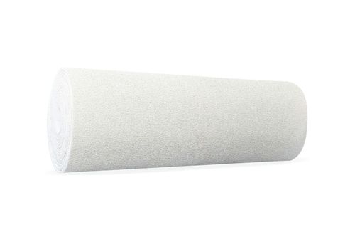 Tapete Vinil Silver Rolo 1,2m x 12m Base Fundida Branco Kapazi