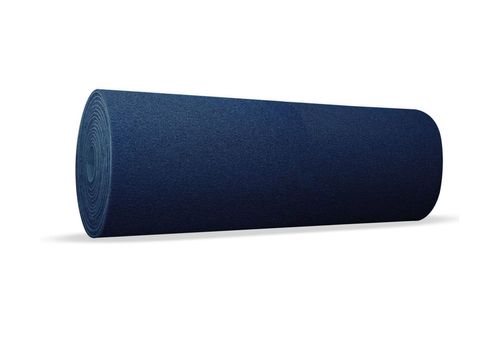 Tapete Vinil Gold Rolo 1,2m x 12m Base Fundida Azul Marinho Kapazi