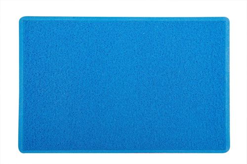 Capacho Vinil Gold Rolo 1,2m x 12m Base Fundida Azul Marítimo Kapazi