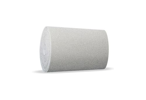 Tapete Vinil Silver Rolo 60cm x 12m Base Fundida Cinza Kapazi