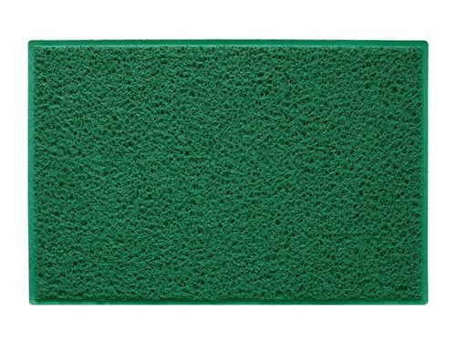 Capacho Vinil Silver 40cm x 60cm Verde Bandeira Kapazi