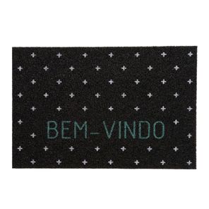 Capacho Vinil Super Print 2.0 Bem Vindo 40cmx60cm Kapazi