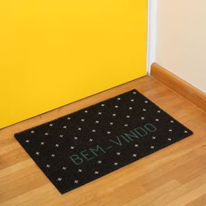 Capacho Vinil Super Print 2.0 Bem Vindo 40cmx60cm Kapazi