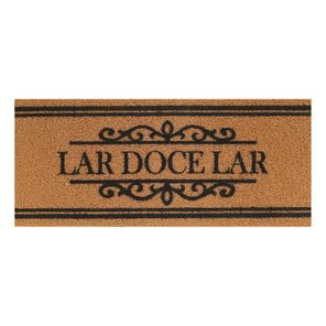 Capacho Vinil Long Lar Doce Lar 30cmx70cm Kapazi