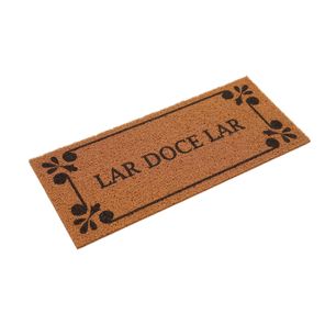 Capacho Vinil Long Lar Doce Lar 30x70cm Kapazi – Tapete para Entrada