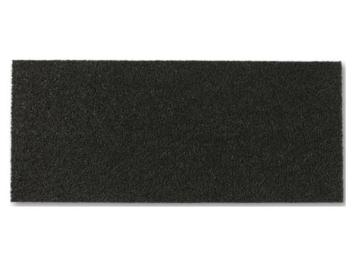 Capacho de Entrada Vinil Light 30cm x 70cm Preto Kapazi