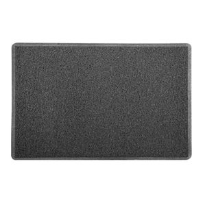 Capacho Vinil Silver 60cm x 90cm Grafite Kapazi