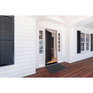 Capacho Vinil Silver 60cm x 90cm Grafite Kapazi