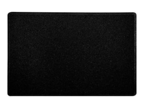 Capacho Vinil Silver 40cm x 60cm Preto Kapazi
