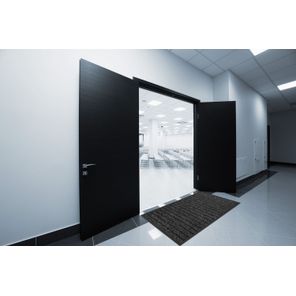 Tapete Duo 40cm x 60cm Preto Borda Unik Kapazi