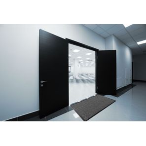 Tapete Duo 90cm x 130cm Preto Borda Unik Kapazi