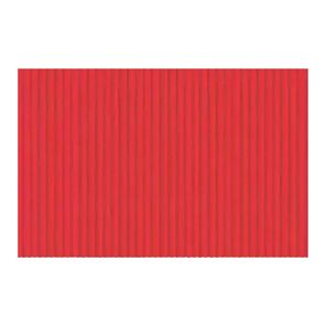 Tapete Antiderrapante Tropical 43cm x 65cm Vermelho Ferrari Kapazi