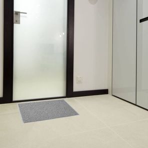 Tapete Vinil Alto Tráfego Rolo 1m x 12m Cinza Kapazi