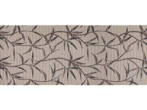 Tapete Antiderrapante Tropical Rolo 65cm x 15m Bambu Marrom Kapazi