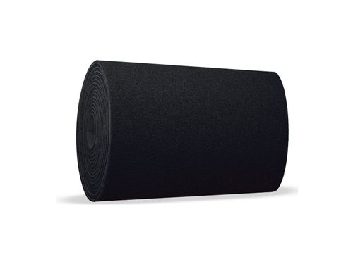 Tapete Vinil Silver Rolo 60cm x 12m Base Fundida Preto Kapazi