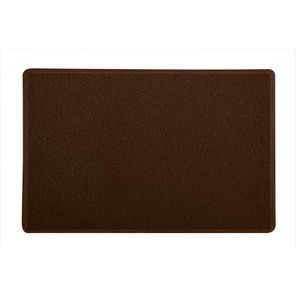 Tapete Vinil Silver Rolo 60cm x 12m Base Fundida Marrom Kapazi