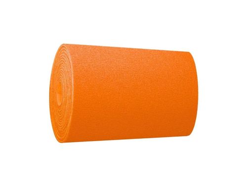 Tapete Vinil Silver Rolo 60cm x 12m Base Fundida Laranja Kapazi