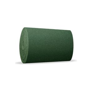 Tapete Vinil Silver Rolo 60cm x 12m Base Fundida Verde Musgo Kapazi