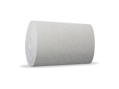 Tapete Vinil Silver Rolo 60cm x 12m Base Fundida Prata Kapazi
