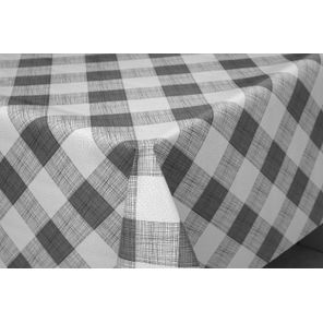 Toalha de Mesa Classic Rolo 1,37m x 20m Picnic Cinza Kapazi