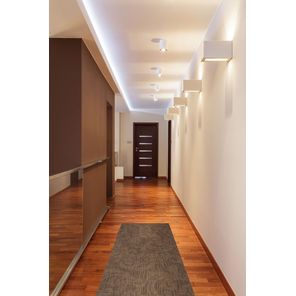 Passadeira Mix 55cm x 150cm Arabesco Bege Kapazi