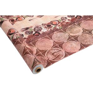 Toalha de Mesa Carinho Rolo 1,37m x 30m Grão de Café Kapazi