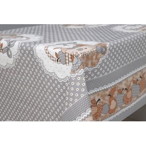 Toalha de Mesa Carinho Rolo 1,37m x 30m Frutas da Fazenda Kapazi