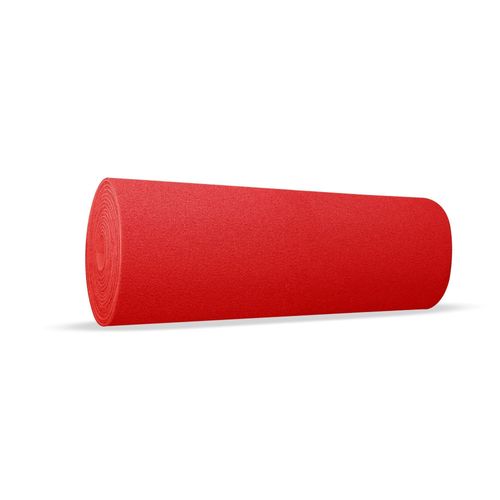 Tapete Vinil Silver 1,2m x 12m Base Fundida Vermelho Kapazi