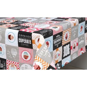 Toalha de Mesa Carinho Rolo 1,37m x 30m Cupcake Kapazi