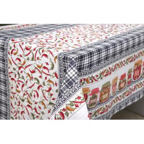 Toalha de Mesa Carinho Rolo 1,37m x 30m Pimentas Kapazi