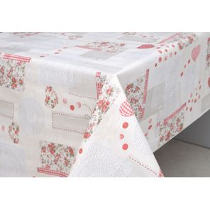 Toalha de Mesa Carinho Rolo 1,37m x 30m Corações Kapazi