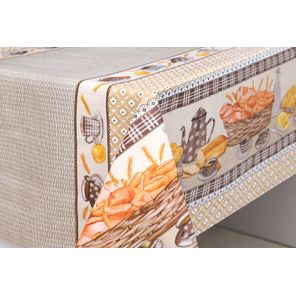 Toalha de Mesa Carinho Rolo 1,37m x 30m Café da Manhã Kapazi