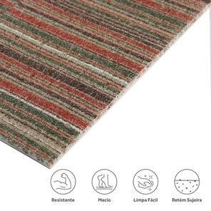 Passadeira Loop 60cm x 180cm Retro Kapazi