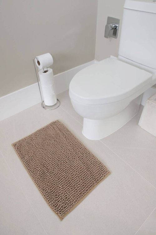 Tapete Joy para Banheiro 50cm x 70cm Fendi Kapazi