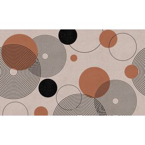 Passadeira Super Splash 60cm x 180cm Espiral Kapazi