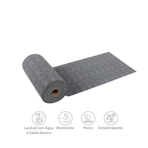 Passadeira Luxor Rolo 60cm x 20m Eco Silver Kapazi