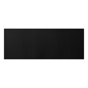 Tapete para Yoga 60cm x 1,6m Preto Kapazi