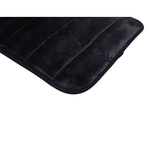 Tapete Nuvem para Banheiro 40cm x 60cm Preto Kapazi