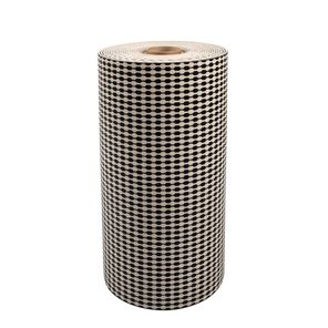 Passadeira Antiderrapante Flex Rolo 43cm x 15m Hexagonal Preto Kapazi