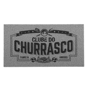 Tapete Vinil Churrasqueira 40cm x 75cm Clube do Churrasco Kapazi