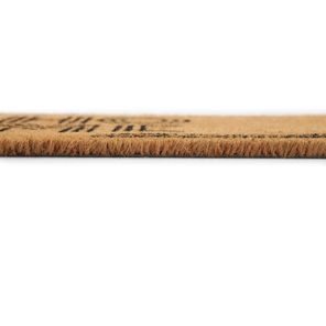 Tapete de Entrada Fibra de Coco 33cm x 60cm Home Disco Kapazi